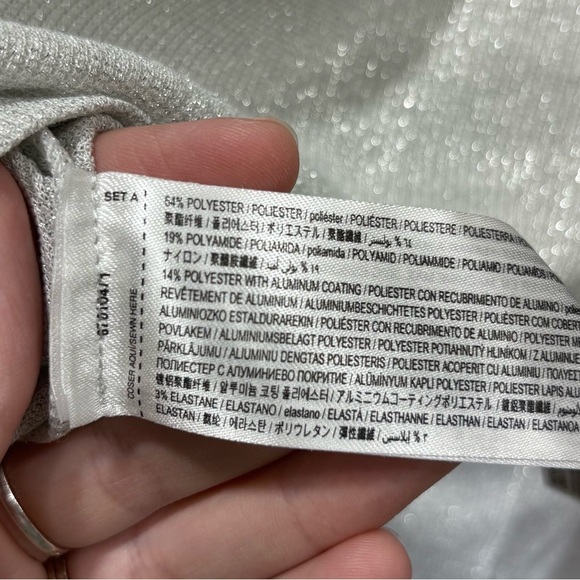 Mango Lurex long sleeve top - Picture 9 of 9